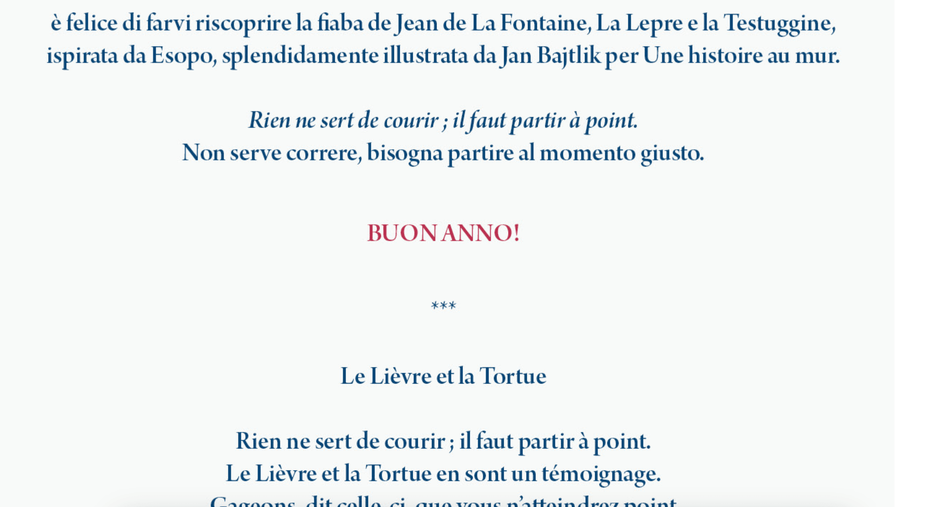 Carte de voeux  – 2