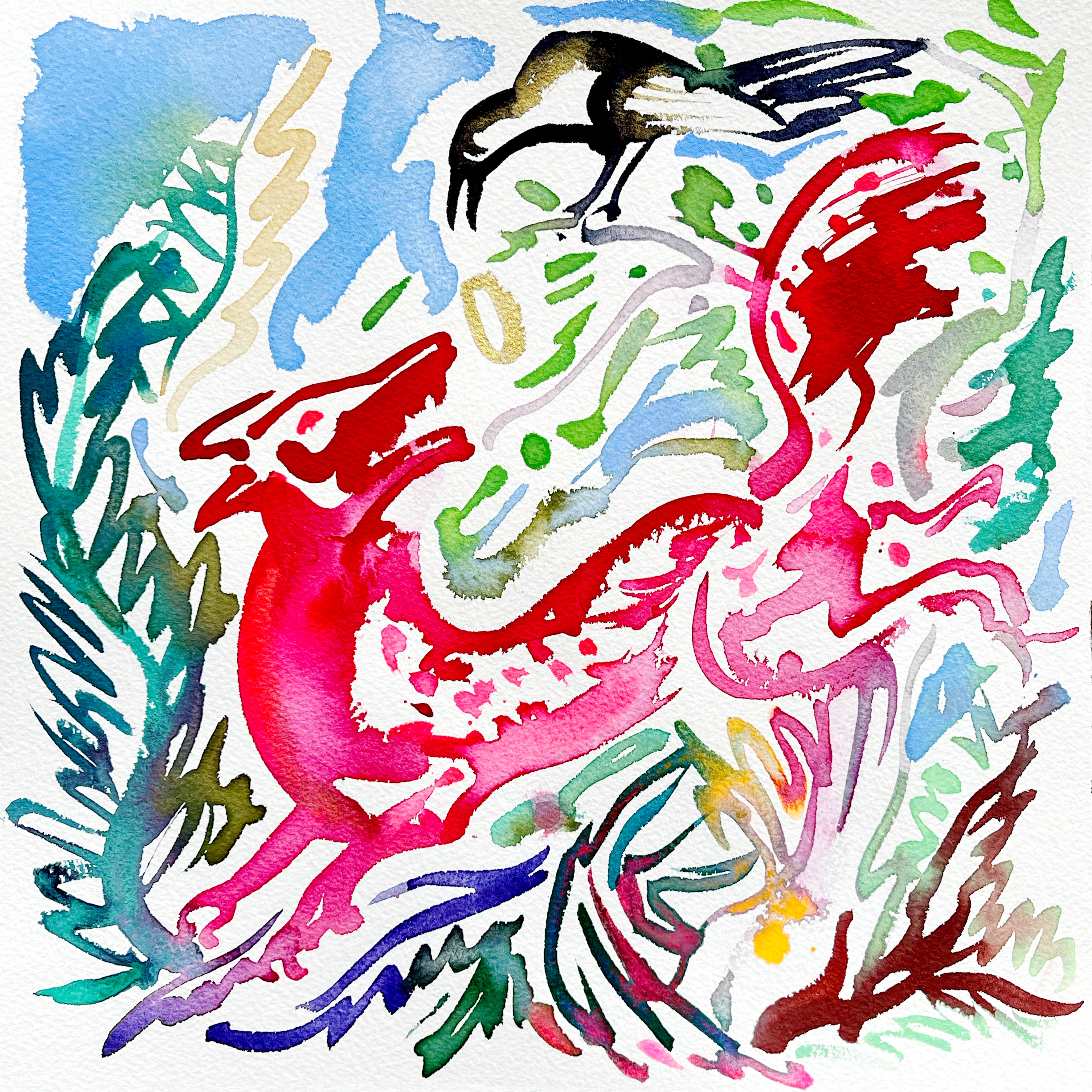 LE CORBEAU ET LE RENARD