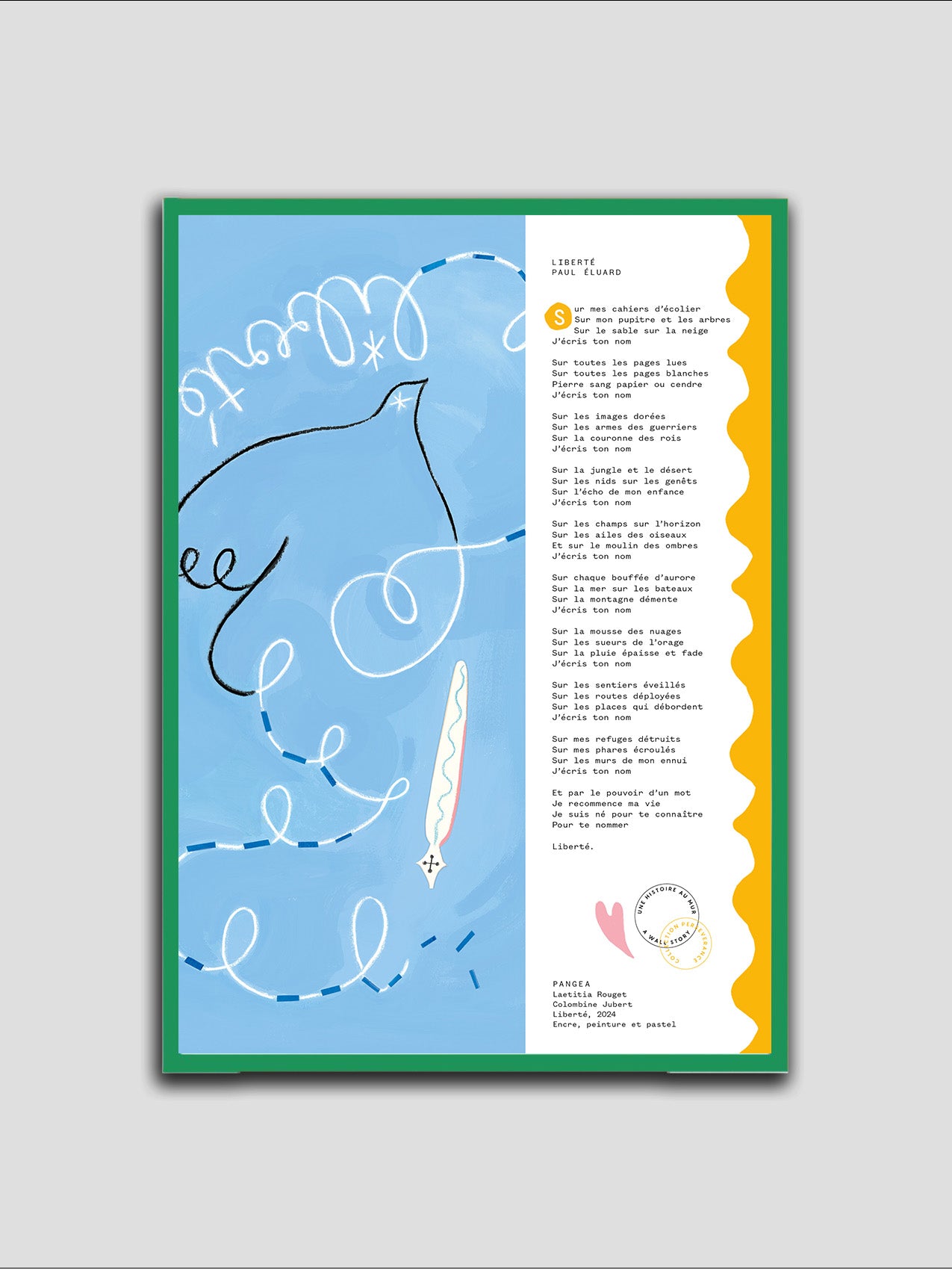 LIBERTÉ DE PAUL ÉLUARD - Miniature 3