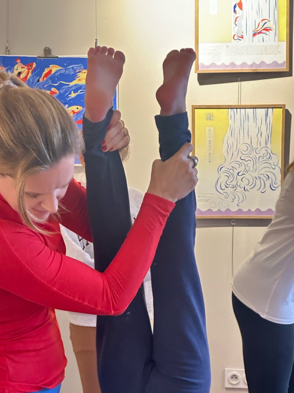 Yoga autour de la Carpe devenue dragon – 4